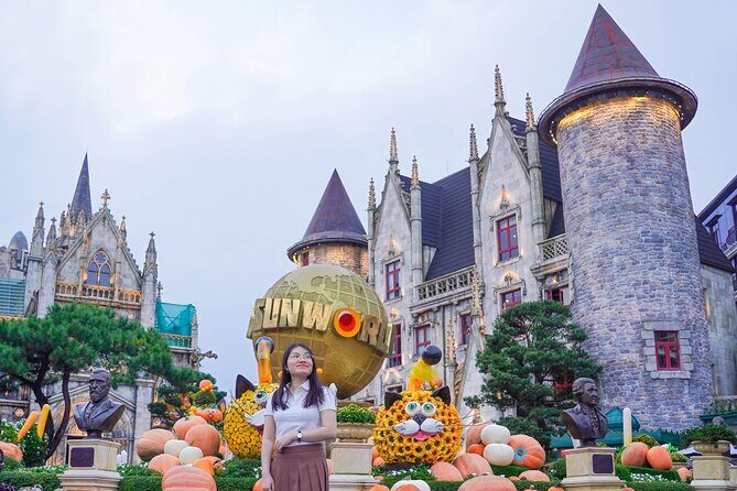 Ba Na Hills Golden Bridge Private Guided Tour - Sun World Ba Na Hills: French Village for atmosphere and performances