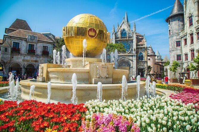Ba Na Hills Tour: Golden Bridge + Cable Car + Buffet - Sun World Ba Na Hills Campanile: the European village moment
