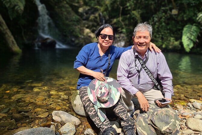 Bach Ma National Park trekking daily tour from Da Nang, Hoi An - Hai Vong Dai (1,450 m): The Highest Viewpoint Payoff