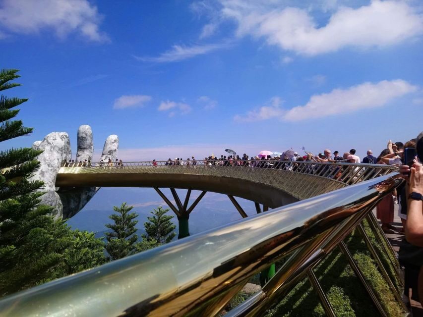 BaNa Hills - Golden Bridge Full Day Group Trip From Da Nang - The First Mountain Stops at By Night Station: Vong Nguyệt Hills and Linh Ứng Pagoda