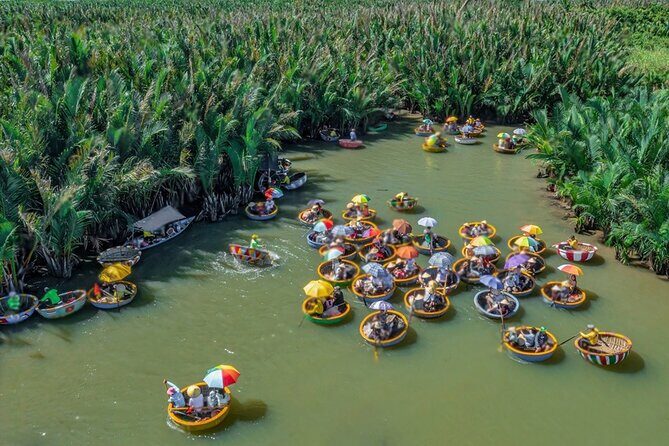 Basket Boat Ride, Coconut Forest, Sunset and Hoi An Town by Night - How the Tour Feels in Real Time: From Coconut Forest to Lantern Streets
