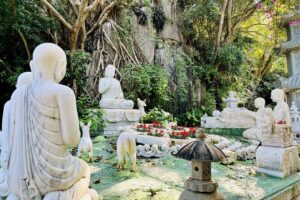 Classic Da Nang Tour to Marble Mountain and Son Tra Peninsula - Marble Mountains in 2 hours: caves, temples, and summit views