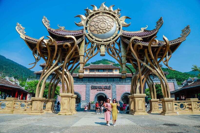 Da Nang: Ba Na Hills Cable Car & Golden Bridge Private Tour - Golden Bridge and the Dream Stream area: your photo stops get structure