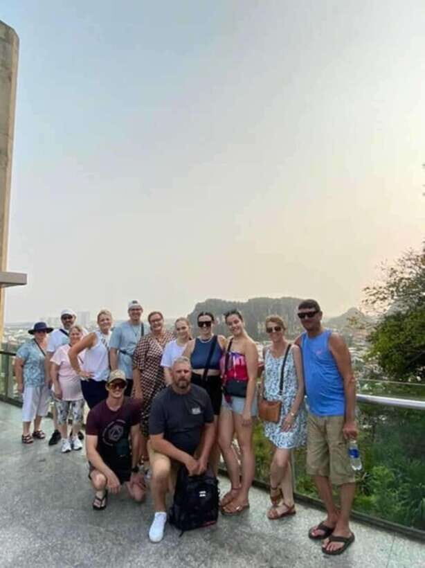 Da Nang: Bana Hills, Golden Bridge and Marble Mountains Trip - French Village, temples, and carnival-style pacing