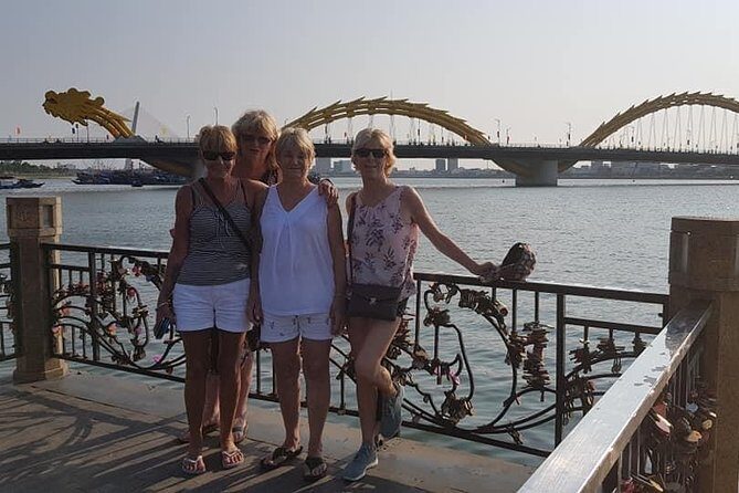Da Nang city with Marble Mountain - Monkey Mountain-Dragon Bridge - Dragon Bridge: the quick photo stop with cultural weight