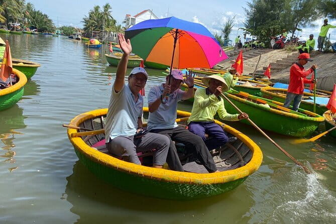Da Nang Coconut Forest Hoi An Full Day Tour - Cam Thanh Coconut Jungle: the hands-on basket boat moment