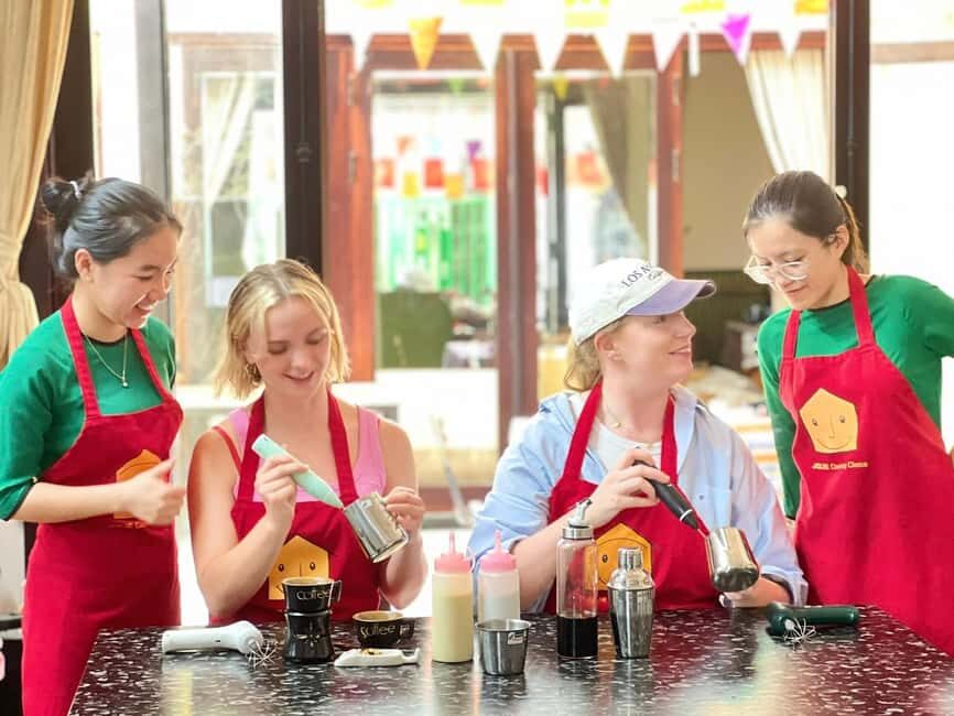Da Nang: Coffee Making And Cooking Class - From coffee to cooking: you actually make the food