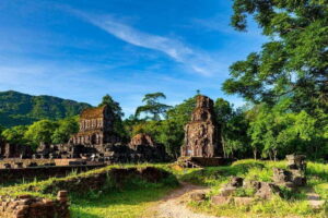Da Nang: Full-day My Son Sanctuary And Hoi An Heritage Tour - Walking My Son’s red-brick sanctuaries in a mountain valley