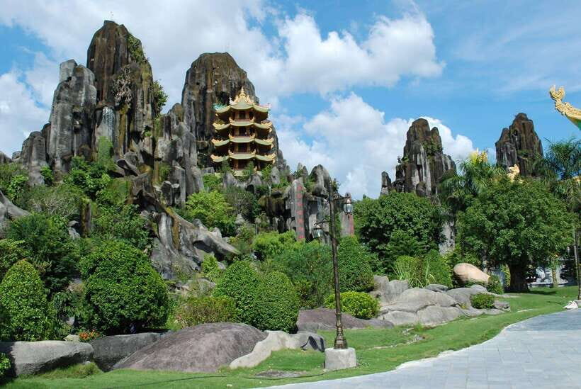 Da Nang: Marble Mountains, Am Phu Cave, and Linh Ung Pagoda - Son Tra and the Monkey Mountains View: Da Nang from Above