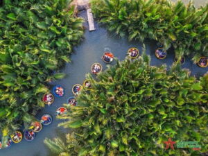 Da Nang: Marble Mountains, Hoi An, and Coconut Forest Tour - Marble Mountains and Non Nuoc Village: stone art, caves, and temple views