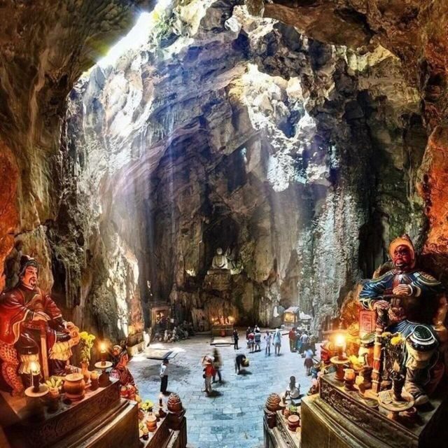 Da Nang : Marble Mountains - Lady Buddha Half Day Tour - Stone Sculpture Workshops: Seeing Marble Craft Up Close