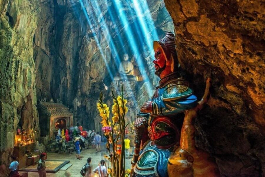 Da Nang : Marble Mountains - Lady Buddha Half Day Tour - Âm Phủ Cave: Where the Walking Turns Into Story Time