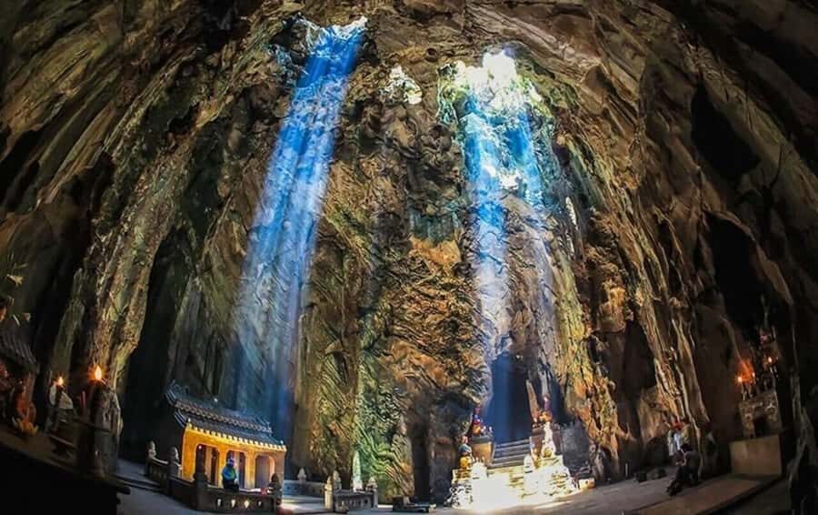 Da Nang : Marble Mountains, Monkey Mountain, and Am Phu Cave - Climbing Marble Mountains: steps, pagodas, and how to pace it