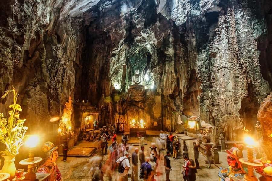 Da Nang : Marble Mountains, Monkey Mountain, and Am Phu Cave - From pickup to Marble Mountains: why the first stretch matters