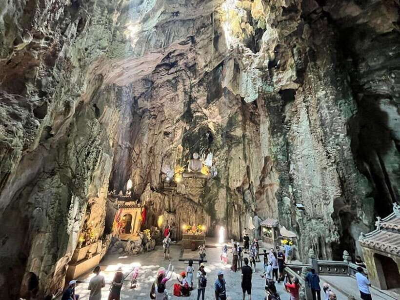 Da Nang: Marble Mountains, Monkey Mountains, and Lady Buddha - Am Phu Cave: Buddhist philosophy told with scary scenes