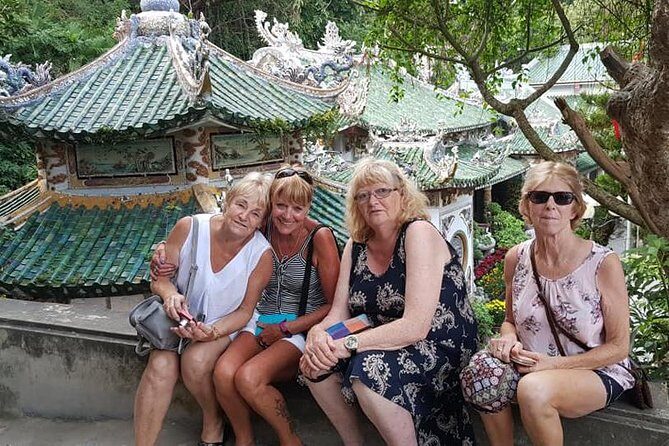 DA NANG NIGHT LIFE Tour with MARBLE MOUNTAIN & LADY BUDDHA STATUE, DRAGON BRIDGE - Dragon Bridge at night: a short stop with big symbolism