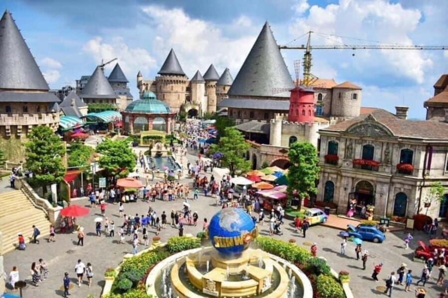 Da Nang : Private Car to Golden Bridge & BaNa Hills - Fantasy Park: games, big screens, and rides that match different energy levels