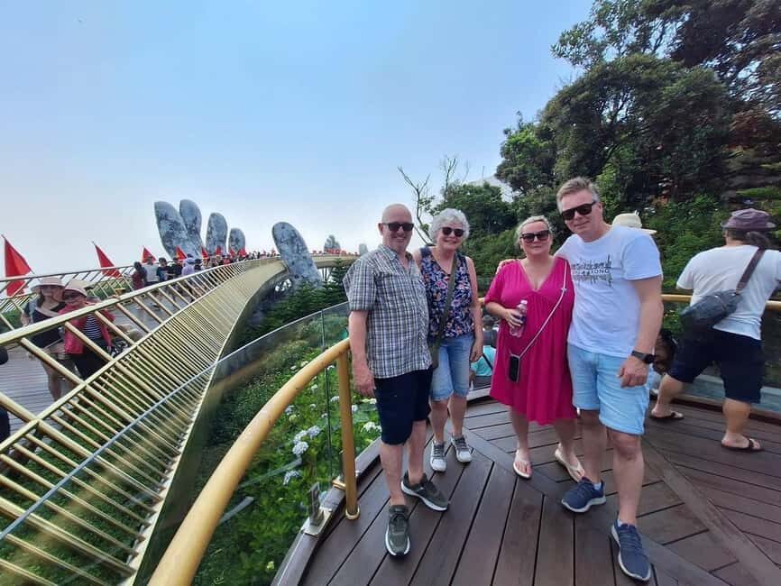 Da Nang : Private Car to Golden Bridge & BaNa Hills - The cable car ride: panoramic views, then you’re dropped into the main show