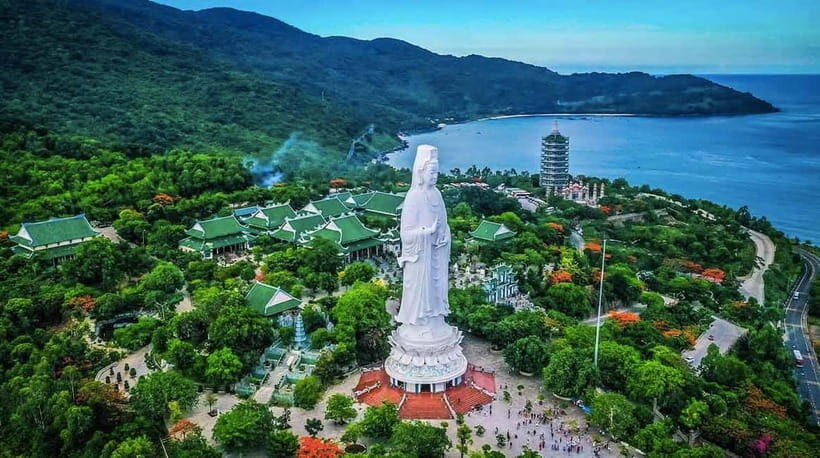 DaNang/HA: Lady Buddha, Marble Mountain & Am Phu Caves Tour - Marble Mountains: caves, temples, and why the stairs are part of the point