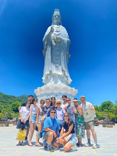 DaNang: Lady Buddha, Marble Mountain, Hoi An Town Group Tour - The marble carving stop: what you’re really seeing at the “souvenir” level