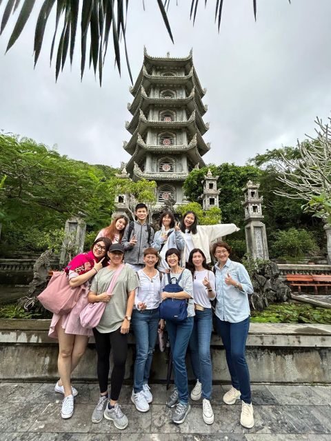DaNang: Lady Buddha, Marble Mountain, Hoi An Town Group Tour - Linh Ung Pagoda and Lady Buddha: the photo stop that teaches you how to look