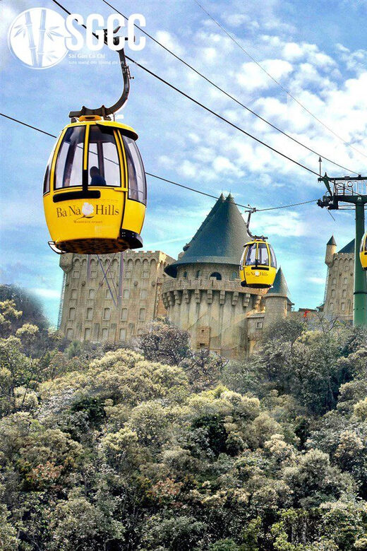From Da Nang: Ba Na Hills Golden Bridge Private Tour & Lunch - Golden Bridge and the stone church area: the main event