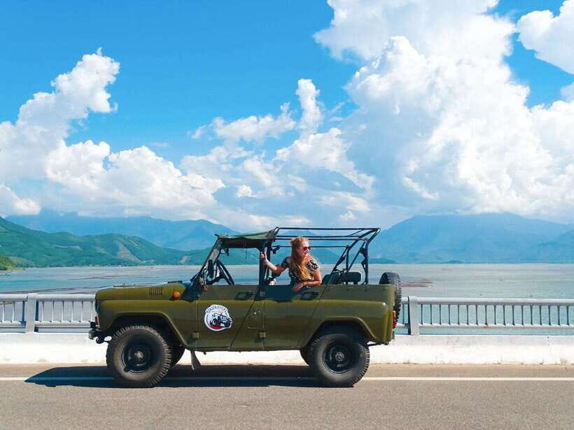 From Da Nang: Explore Hai Van Pass by US Army Jeep - The US Army Jeep setup: small-group comfort with a purpose