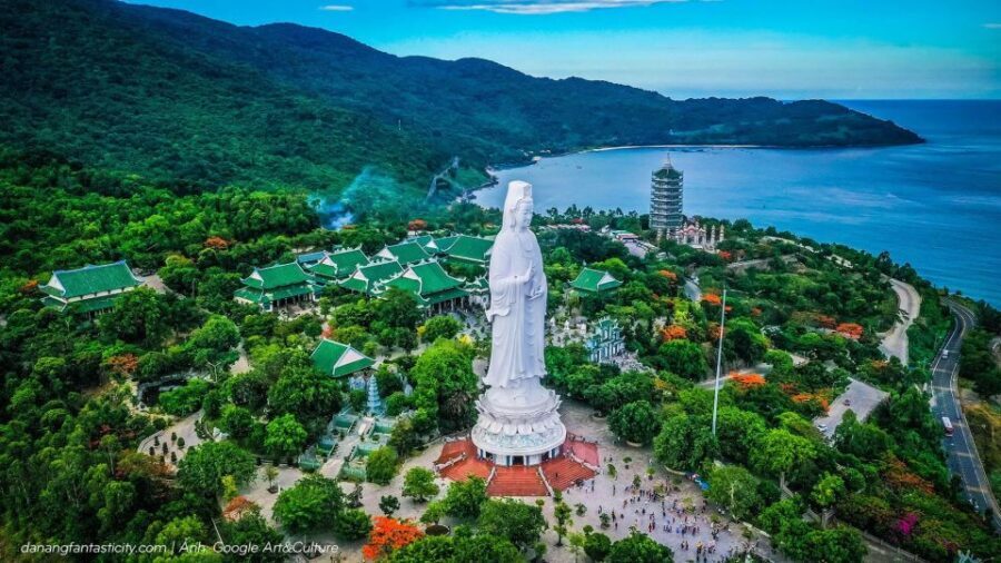 From Danang: Da Nang Sightseeing Bus City Tour - Linh Ung Bai But Pagoda: Big Architecture, Big Scale, Real Atmosphere