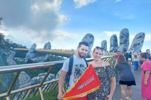 Full Day Golden Bridge and Ba Na Hills Small Group Tour - French Village and the pagoda: scenic breaks that change the tone