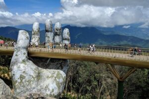 Golden Bridge & Ba Na Hills 1 Day including buffets lunch & 2 ways Cable Car - The French Village and key landmarks: where Ba Na Hills shifts tone
