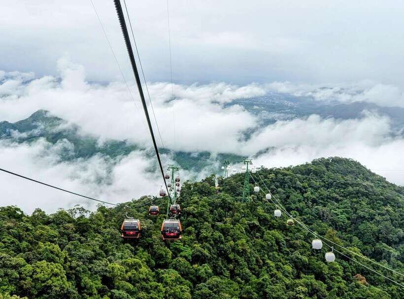 Golden Bridge - Ba Na Hills Day Trip From Hoi An or Da Nang - Walking the Golden Bridge Held by Giant Hands