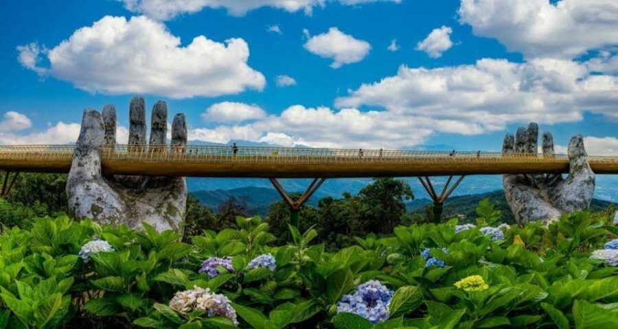 Golden Bridge Ba Na Hills Full-Day Tour from Hoi An/Da Nang - Golden Bridge: The Main Photo Stop (Plus a Dose of French Village Atmosphere)
