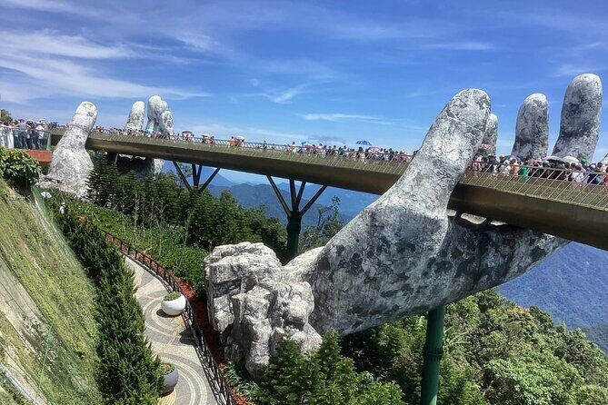 Golden Bridge & Ba Na Hills & Marble Mountain Private Tour - The cable car first: where the day really starts