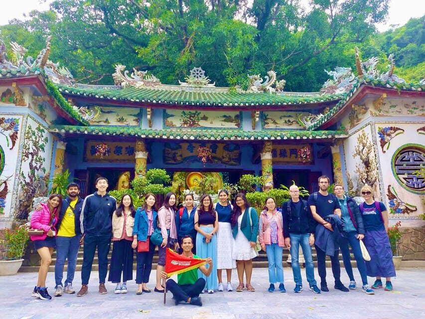 Golden Bridge - Bana Hills, Lady buddha and Marble mountains - Sculpture village and Son Tra’s Linh Ứng pagoda