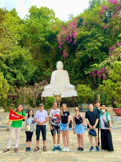 Golden Bridge - Bana Hills, Lady buddha and Marble mountains - Down to Marble Mountains: caves, temples, and that steady step climb