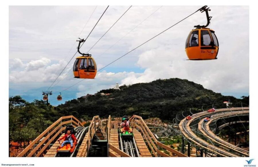 Golden Bridge- BaNa Hills & Marble Mountain By Private Car - Marble Mountains: caves, stairs, and the five-finger shape