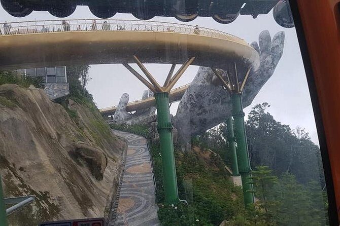 Golden Bridge & Hoi An City Tour with RiverBoat Ride-Night Market - Sun World Ba Na Hills: cool air and big views