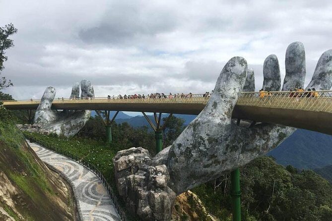 Golden Bridge-Monkey mountain-Dragon Bridge -Marble Mountain Fullday PrivateTour - The morning pickup: the part you do not think about until it is missing