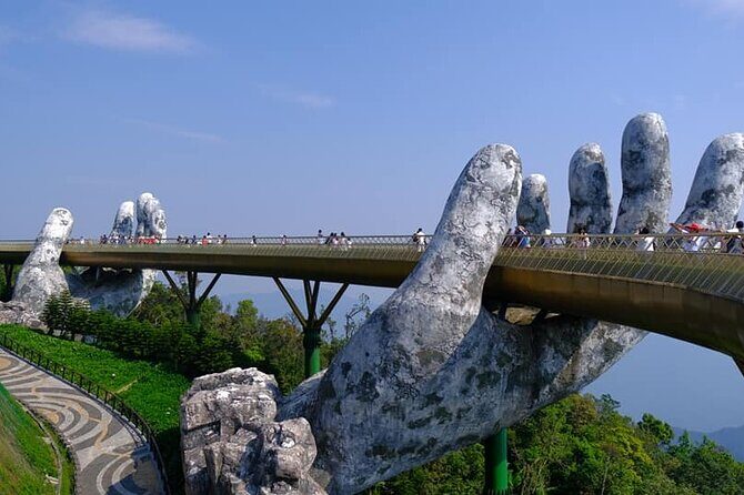 GOLDEN BRIDGE&BA NA HILL Private Tour-Early Start to Avoid Crowd - Fantasy Park: a playful ending that balances the big sights