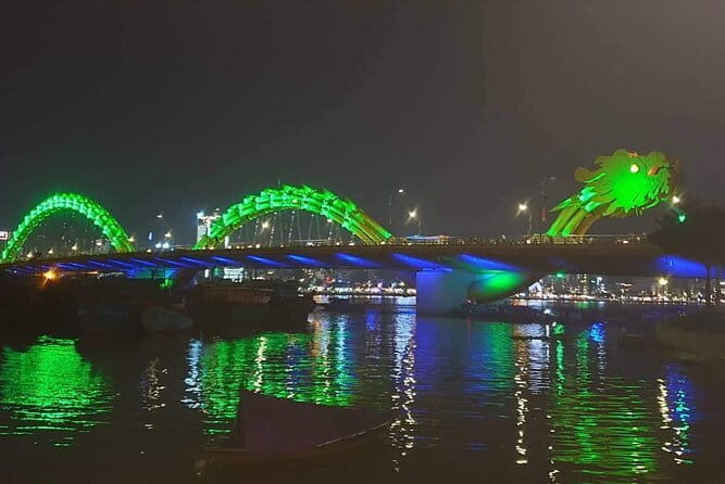 Guided Dragon Bridge Breathing Fire/Water & Da Nang city tour - Pickup and the route: starting at 3pm for better pacing