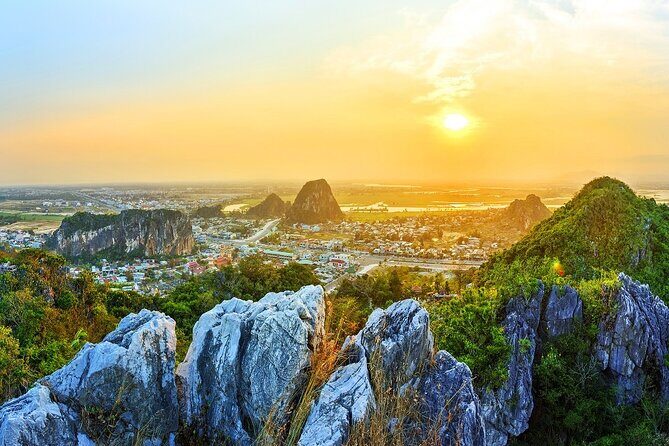 Hoi An Ancient town -Marble Mountains Tours FROM DANANG(15H30-21H - The Real-World Cave Visit: Steps, Shoes, and Pace