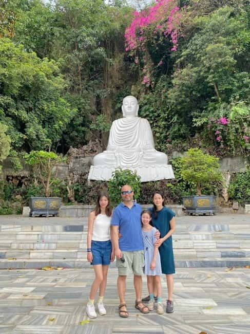 Hoi An: Marble Mountains & Monkey Mountain -Am Phu Cave Tour - Marble Mountains: stairs, caves, and how the day gets going