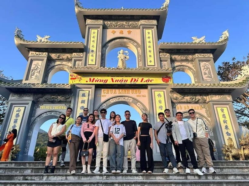 Hoi An: Marble Mountains & Monkey Mountain -Am Phu Cave Tour - Son Tra peninsula views: when a viewpoint is actually useful
