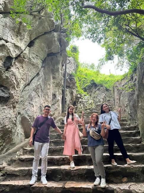 Hoi An: Marble Mountains & Monkey Mountain -Am Phu Cave Tour - Local stone factories and lunch: value beyond the monuments