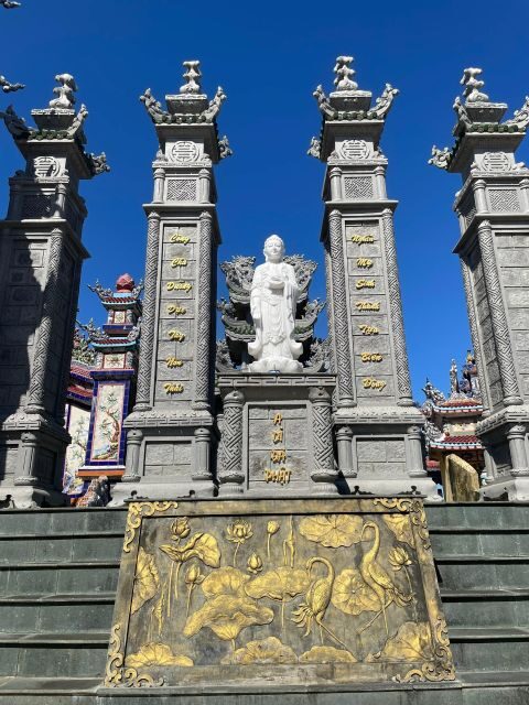 Hue: Transfer To Hoi An via Marble Moutain& An Bang Cemetery - An Bang Cemetery and the Tam Giang–Cầu Hai Pagoda View