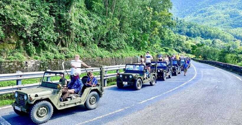 JEEP TOUR VIA HAI VAN PASS FROM HOI AN/HUE - Tu Hien Bridge photo stop: quick scenic payoff