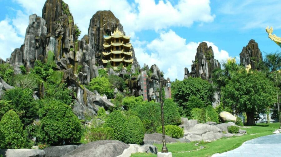 Lady Buddha, Marble Mountains and Am Phu Cave in Da Nang - Guide Support That Helps on Stairs and in Caves