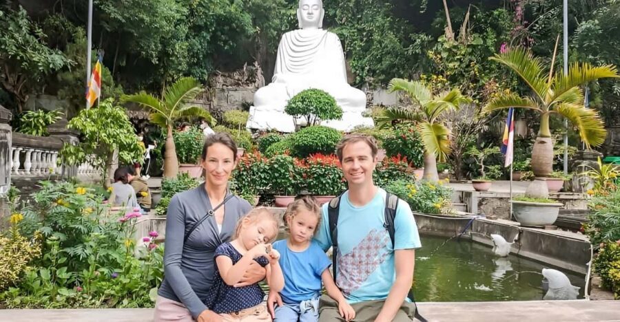 Lady Buddha, Marble Mountains and Am Phu Cave in Da Nang - Son Tra Mountain and Lady Buddha: View First, Steps Second
