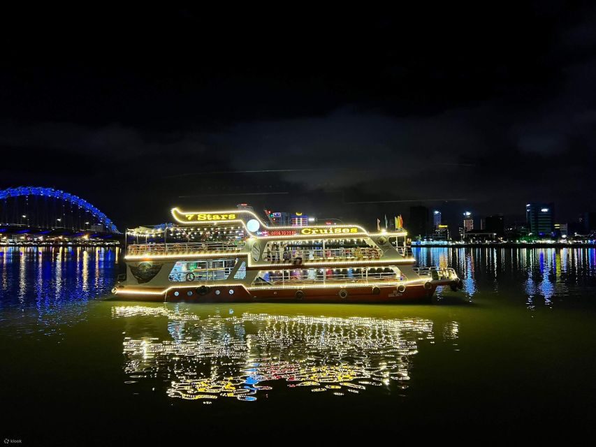 Lady Buddha, Marble Mountains, Da Nang by Night & Cruise - Da Nang dinner + beer/soft drink: simple, timed, and close to the cruise