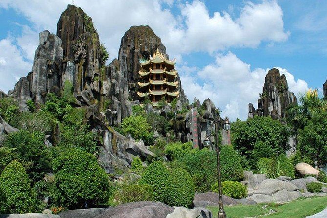 Marble Mountain & Hoi An Ancient Town Private Day Tour from Da Nang/ Hoi An City - Marble Mountains: temples, caves, and the lift option